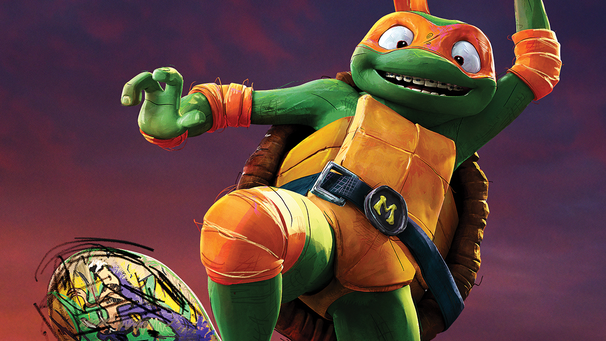 Teenage Mutant Ninja Turtles: Mutant Mayhem - Michelangelo de Shamon Brown Jr. est un "Mec de fête"