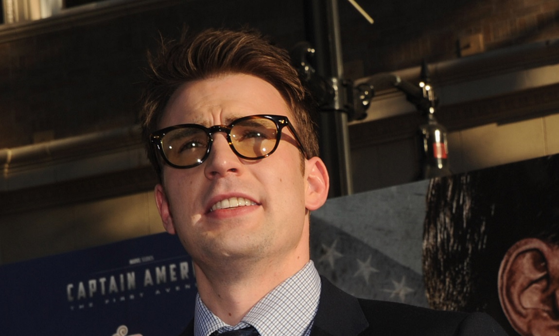 Chris Evans at the Captain America: The First Avenger Los Angeles Premiere at the El Capitan Theatre on July 19, 2011 in Hollywood, California