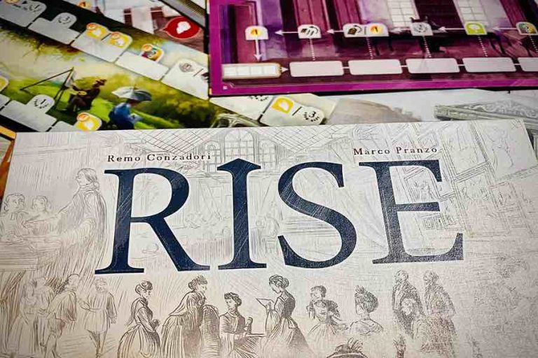 Rise, la revue du jeu de société : le bon équilibre pour une ville heureuse
