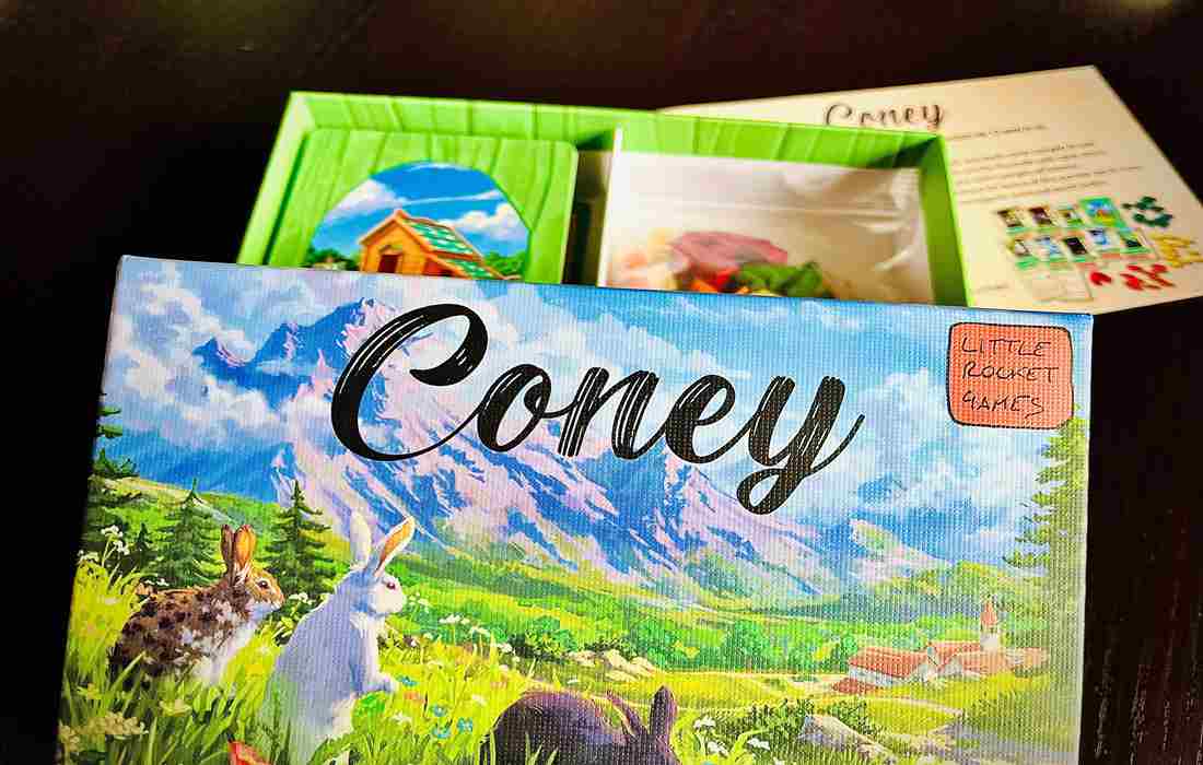 Coney, la revue du jeu de société : élevons de mignons lapins