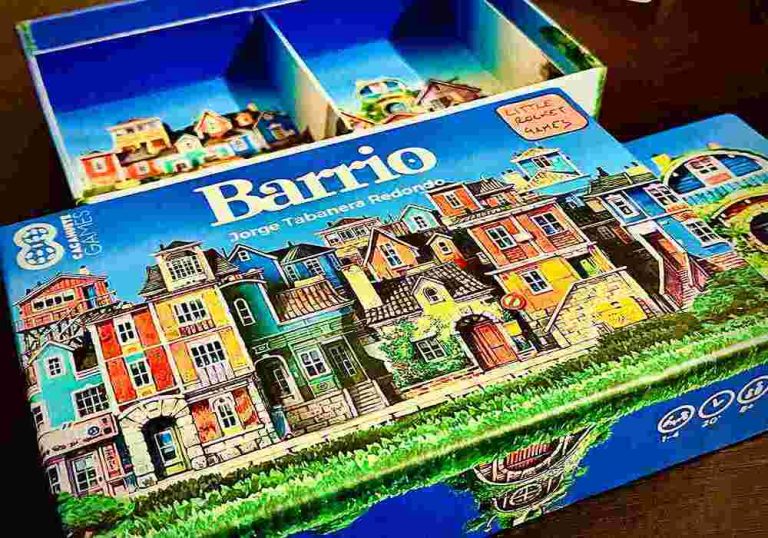 Barrio, la revue du jeu de société : quartiers panoramiques