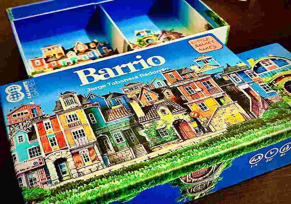 Barrio, la revue du jeu de société : quartiers panoramiques