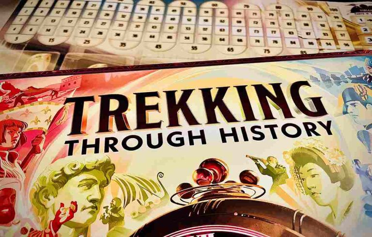 Trekking Through History, revue du jeu de société : voyage à travers l'histoire