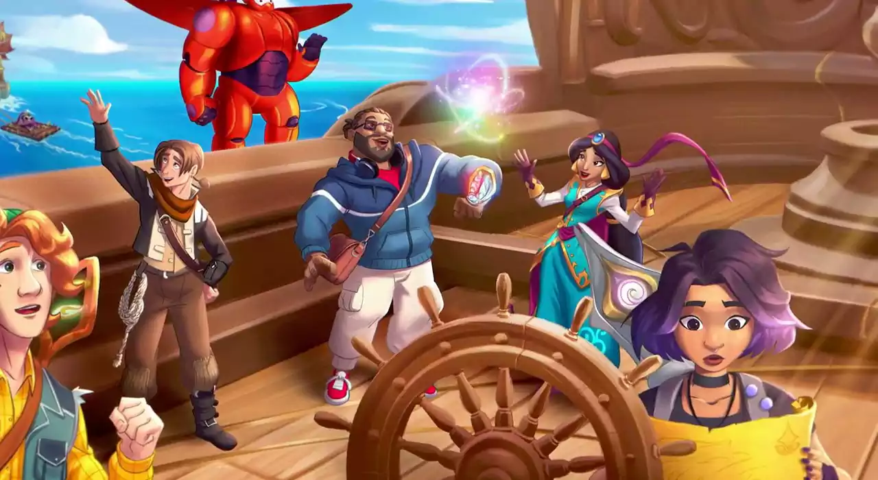 La carte Disney Lorcana révèle la mer d'Azurite, un autre spoiler exclusif du SET 6 !