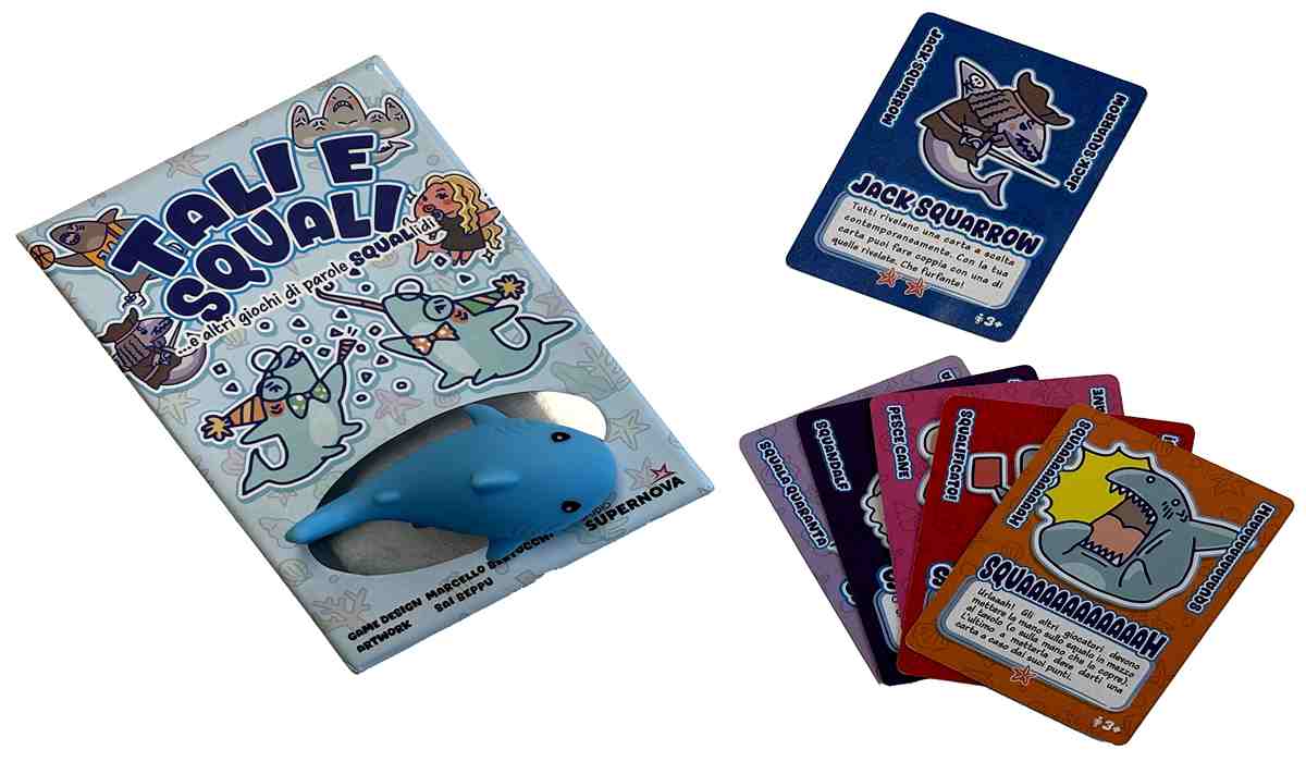 Tali and Sharks, Studio Supernova annonce un nouveau jeu de cartes