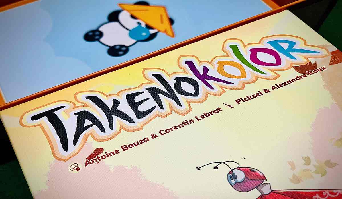 Takenokolor, la revue du jeu de société : lancer les marqueurs
