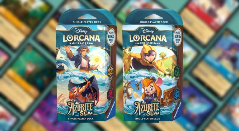 Deck Lorcana Mer d&rsquo;Azurite, quel est le meilleur ?