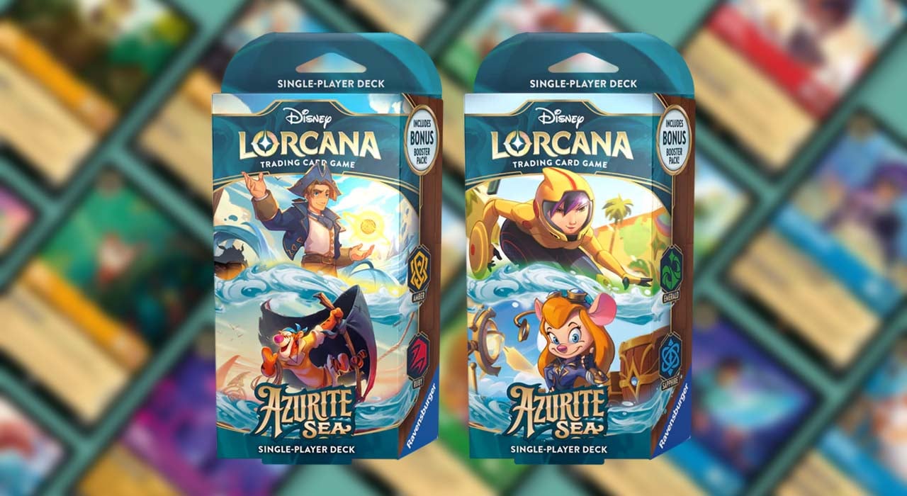 Deck Lorcana Mer d'Azurite, quel est le meilleur ?