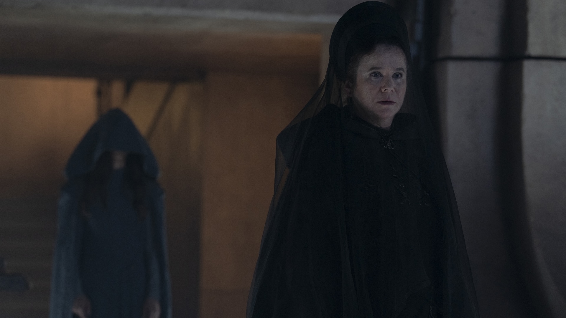 Sister Valya Harkonnen (Emily Watson) in Dune: Prophecy.