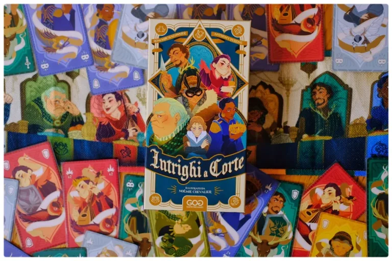 Cour intrigues Revue du jeu de société: en présence de la reine