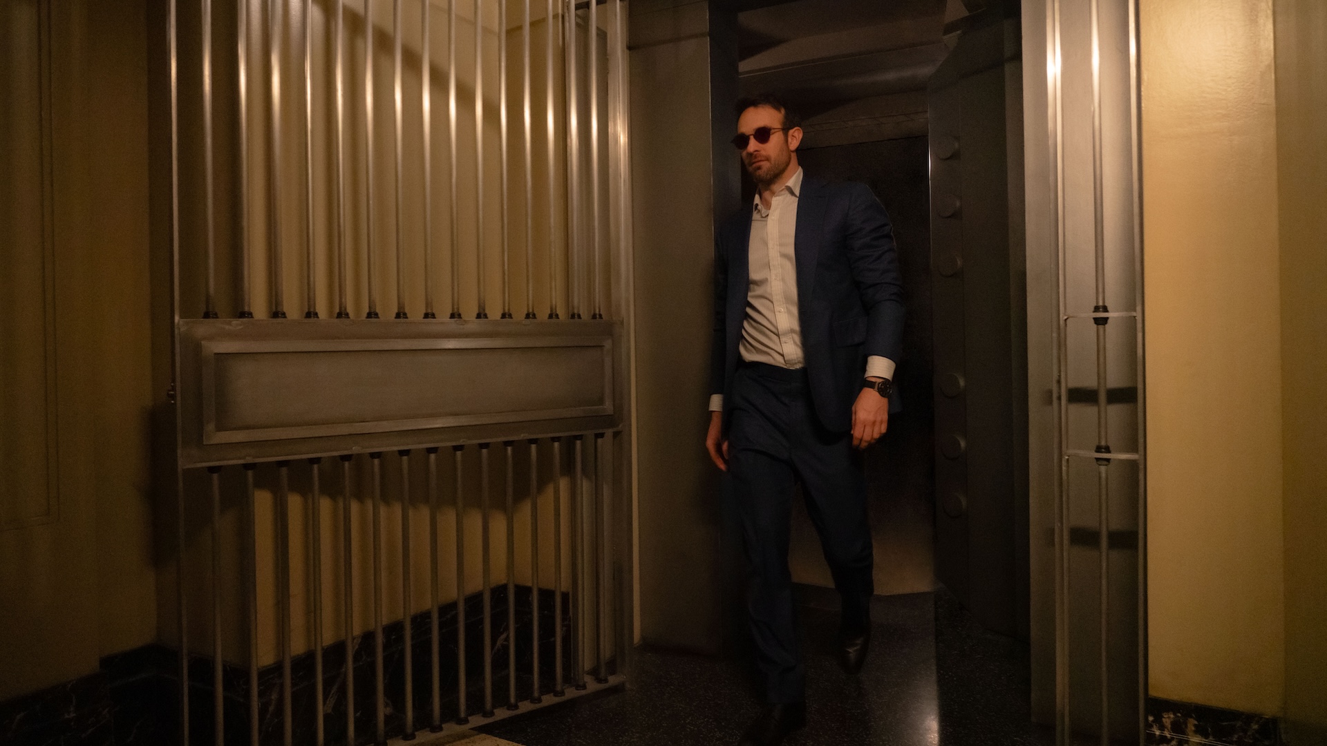 Daredevil/Matt Murdock (Charlie Cox) in Marvel Television's DAREDEVIL: BORN AGAIN, exclusively on Disney+.