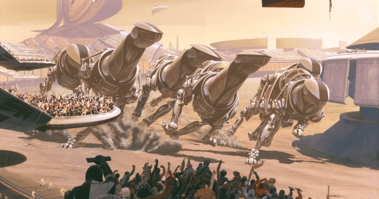 Lien Tank: Visitez «Future Pastime», une nouvelle exposition de Syd Mead de Blade Runner Fame