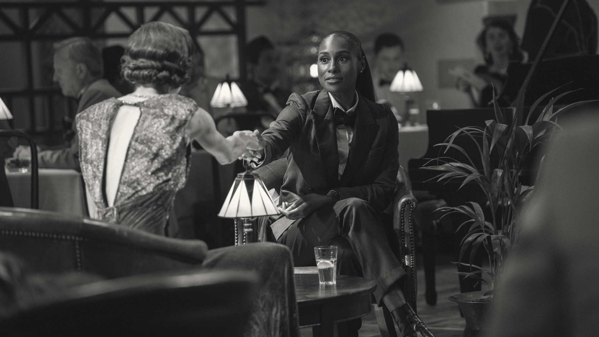 Issa Rae in the Black Mirror season 7 episode "Hotel Reverie."