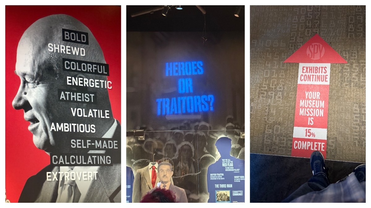Images from the International Spy Museum in Washington, D.C.