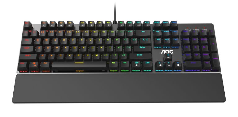 Le clavier AOC GK500 est bon pour les joueurs sur un budget