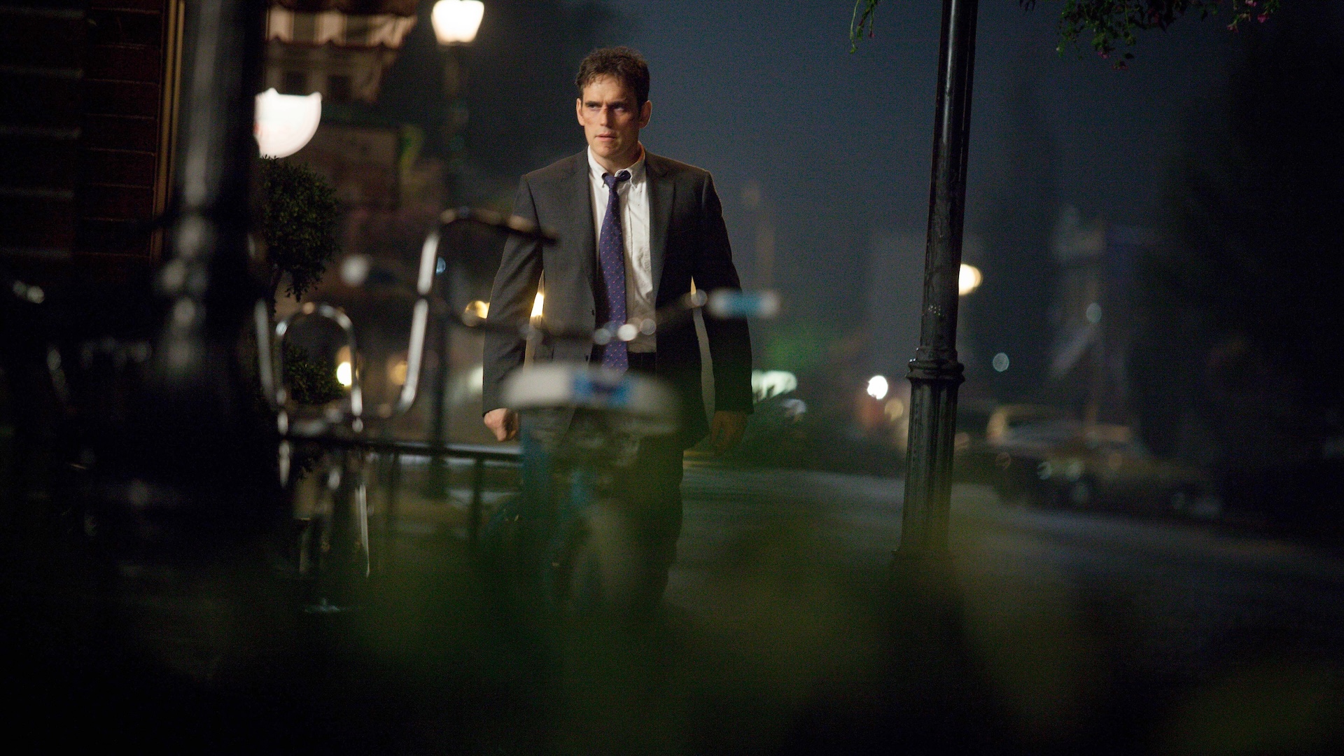 WAYWARD PINES: Based on a best-selling novel and brought to life by suspenseful storyteller M. Night Shyamalan (“The Sixth Sense”), WAYWARD PINES is an intense, mind-bending 10-episode thriller starring Academy Award nominee Matt Dillon (“Crash”) as a Secret Service agent on a mission to find two missing federal agents in the bucolic town of Wayward Pines, ID. Every step closer to the truth makes him question if he will ever get out of Wayward Pines alive. WAYWARD PINES will join the schedule in 2015 on FOX. Pictured: Matt Dillon as Ethan Burke. @2014 Fox Broadcasting Co. Cr: Liane Hentscher/FOX