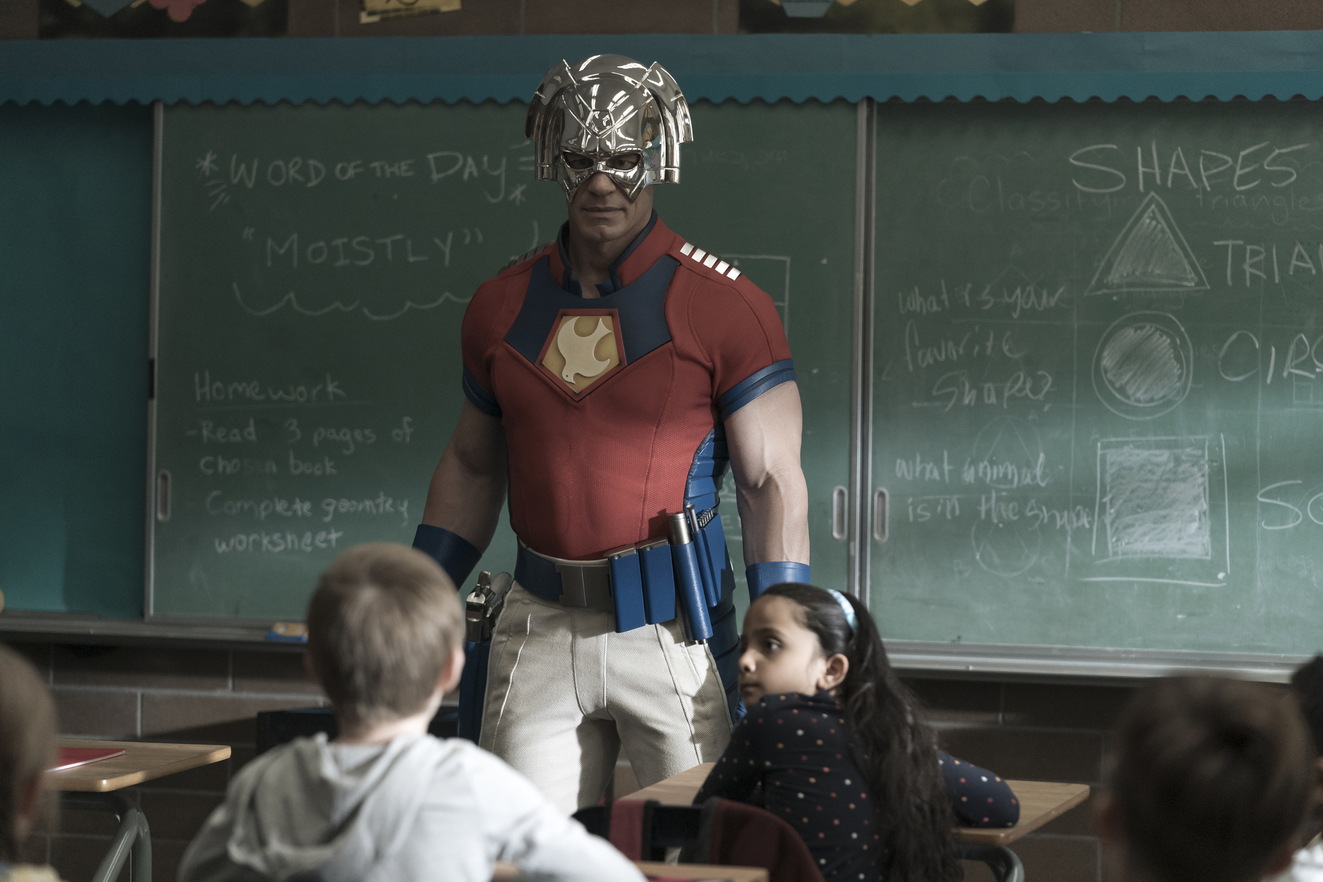 John Cena as Chris Smith in Peacemaker