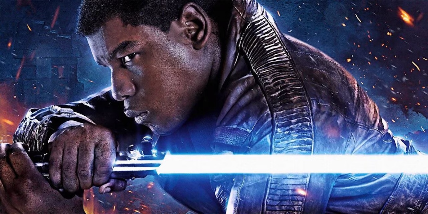 John Boyega in Star Wars The Force Awakens Poster