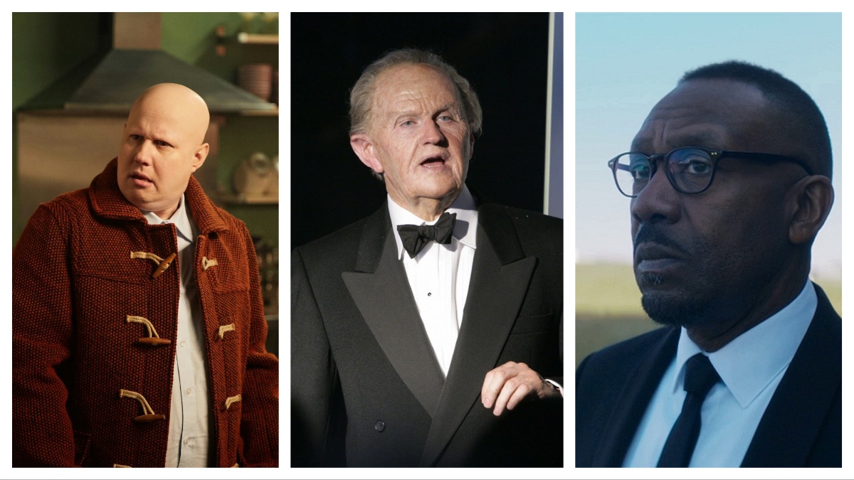 Doctor Who Images - Matt Lucas as Nardole Mark Gatiss as Richard Lazarus in "The Lazarus Experiment," and Lenny Henry as Daniel Barton in “Spyfall."
