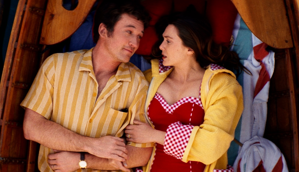 Miles Teller and Elizabeth Olsen in Eternity Review