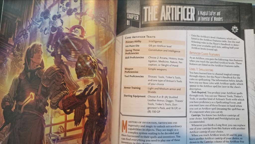 Revue d'Eberron Forge de l'Artificier