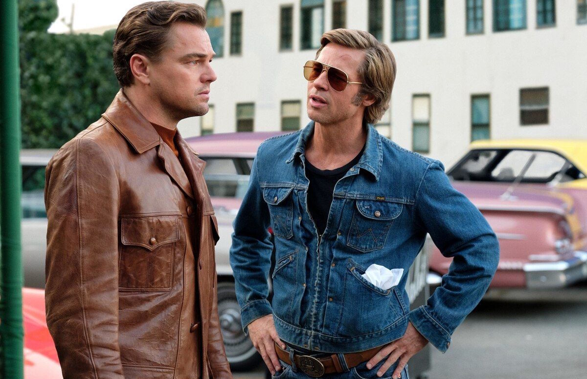Leonardo DiCaprio and Brad Pitt in Once Upon a Time...in Hollywood