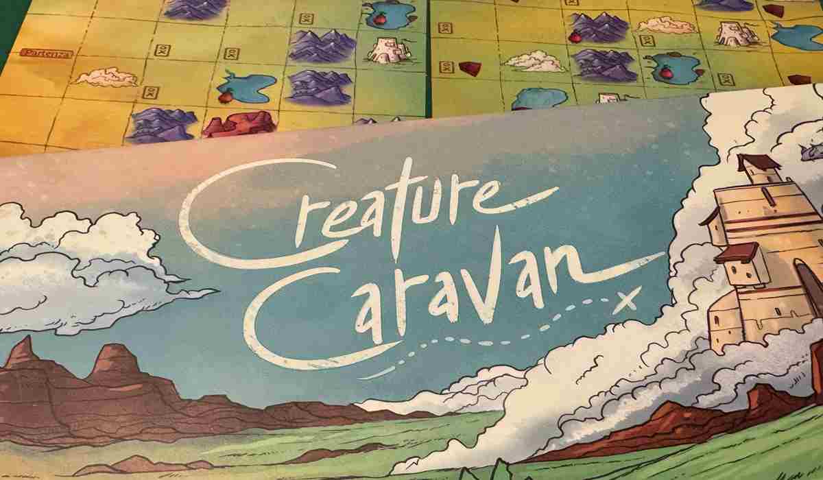 Creature Caravan, la revue du jeu de société : évasion des terres artiennes