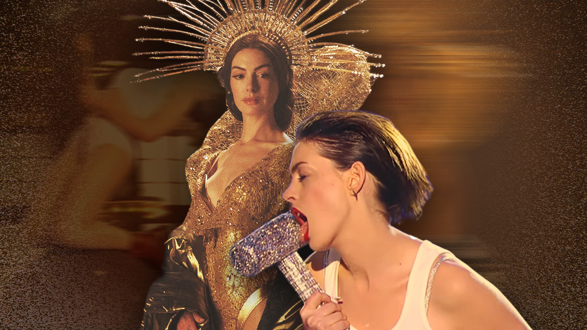 Anne Hathaway Mother Mary Wrecking Ball