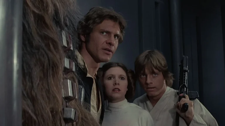 Star Wars - Han Leia Luke - A New Hope