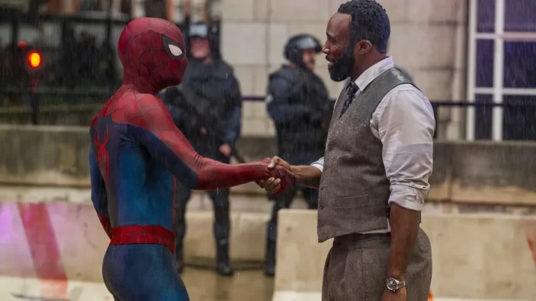 Peter Parker meets Tramell Tillman in Spider-Man: Brand New Day.